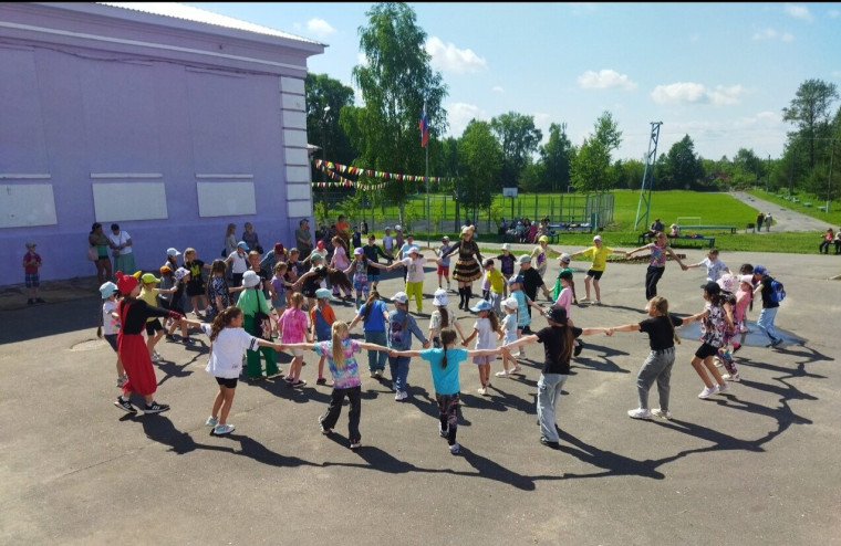 Лагерь дневного пребывания.